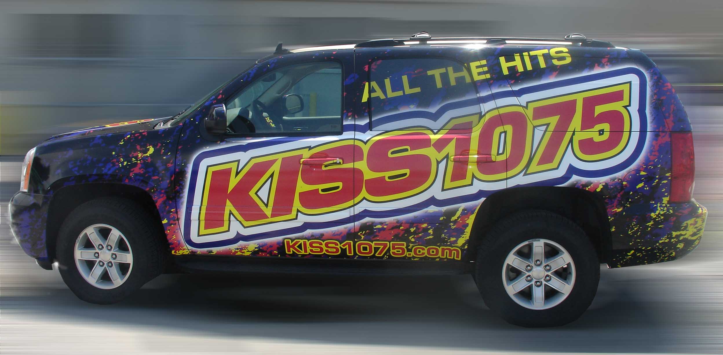 Kiss FM Vehicle Graphics