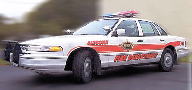 Vehicle Markings Altoona Fire Department