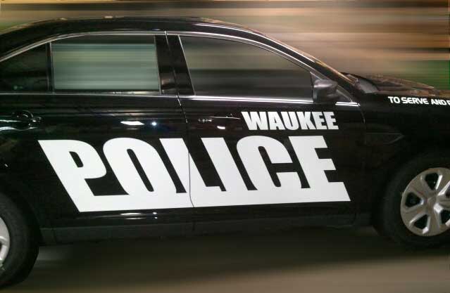 Waukee Squad Car Vehicle Graphic